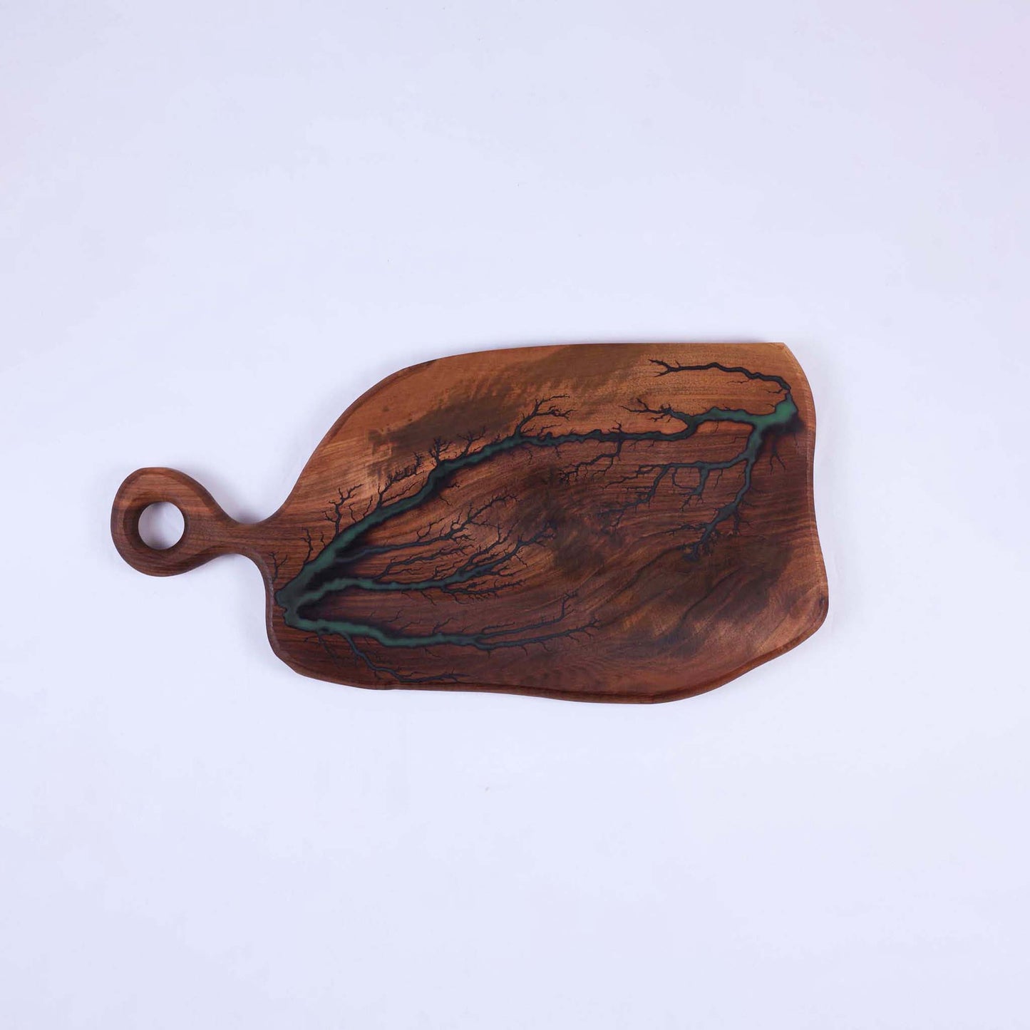 "Черни връх" №0195 — дъска от орех с епоксид