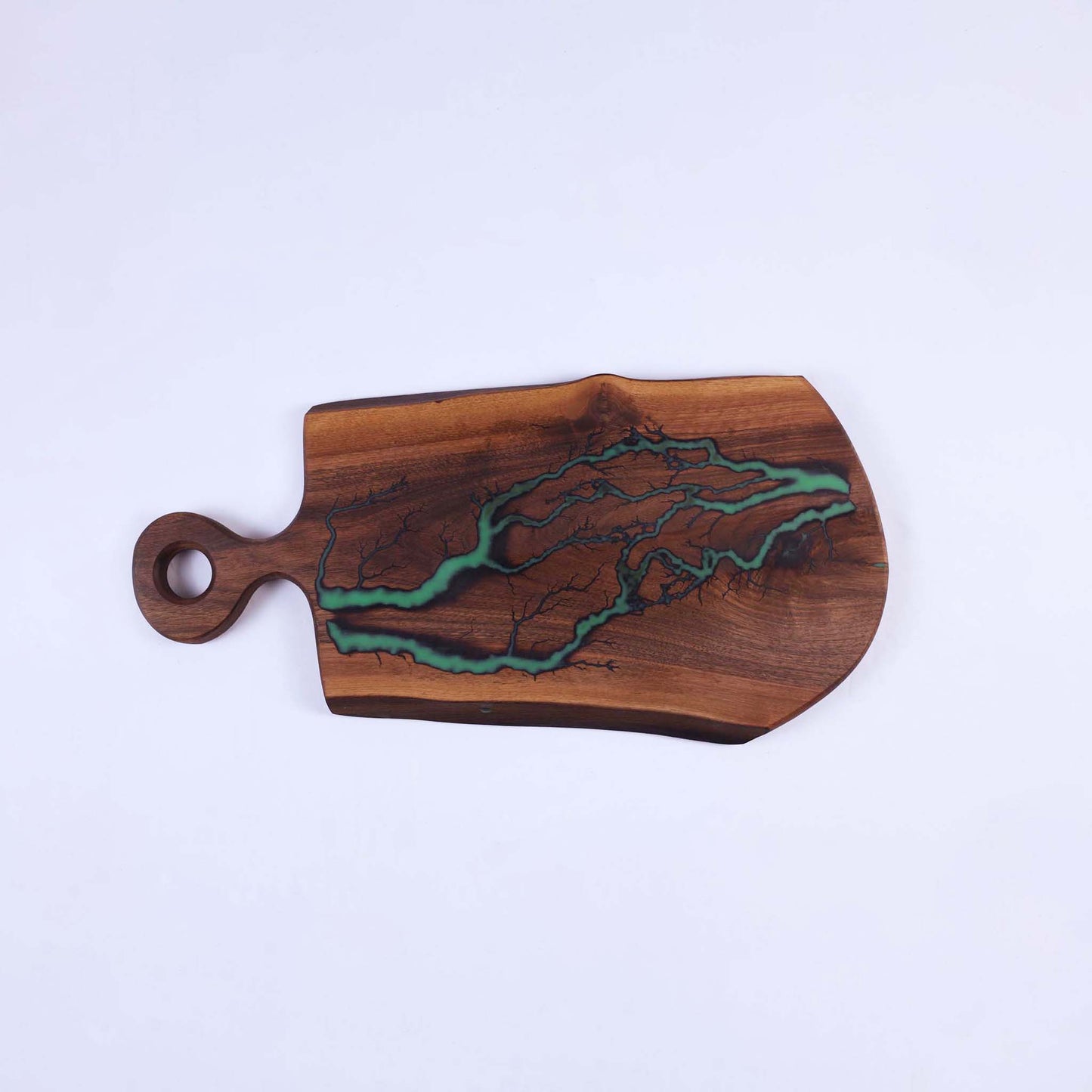 Дъска от орех с епоксид - "Вежен" №212