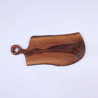 Дъска от орех с епоксид - "Окото" №0216